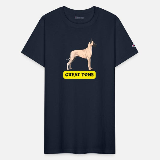 German Great Done dog is a large-sized dog