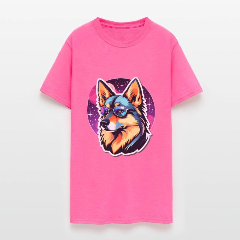 German Shepherd Dog Illustration