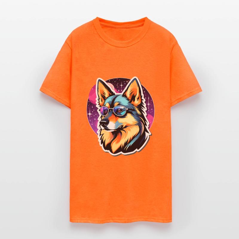 German Shepherd Dog Illustration