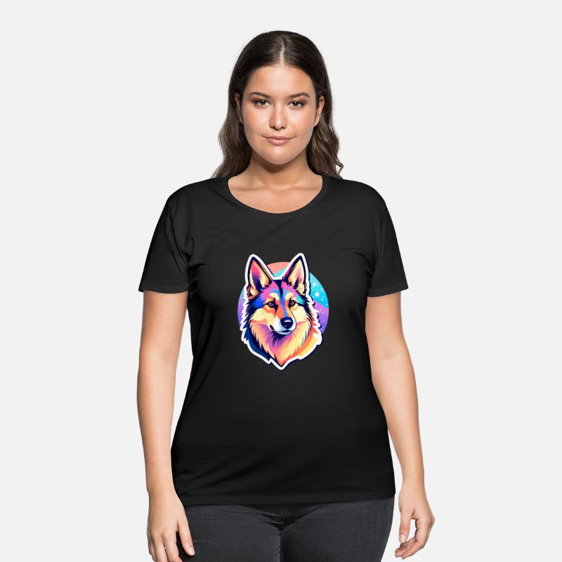 German Shepherd Dog Illustration