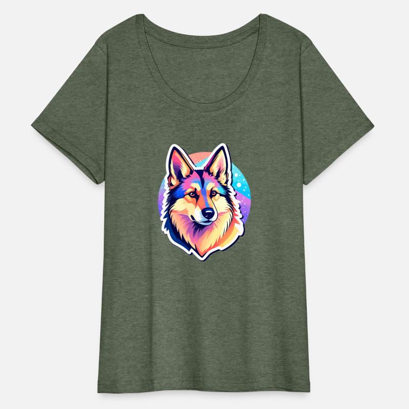 German Shepherd Dog Illustration