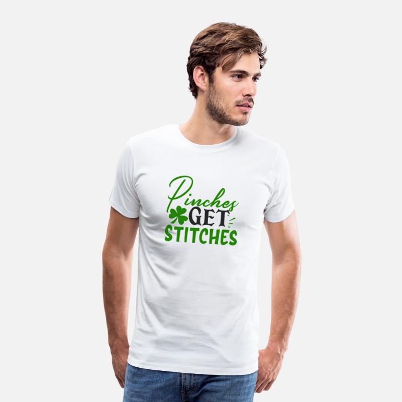Get Stitches St Patric Shamrock