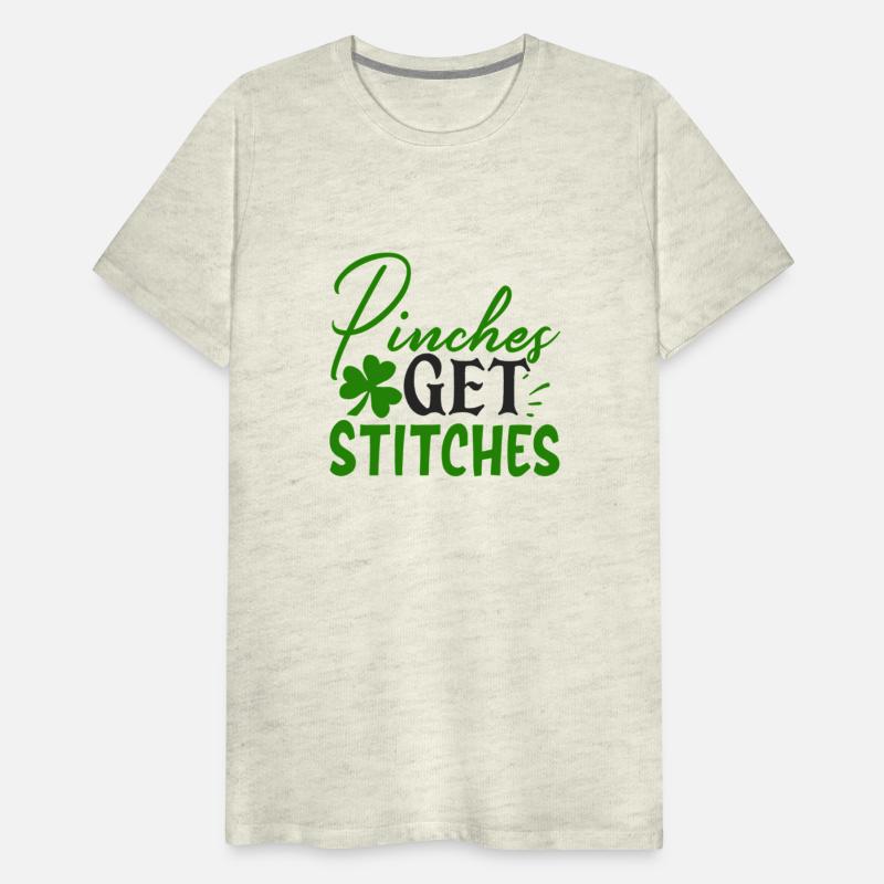 Get Stitches St Patric Shamrock