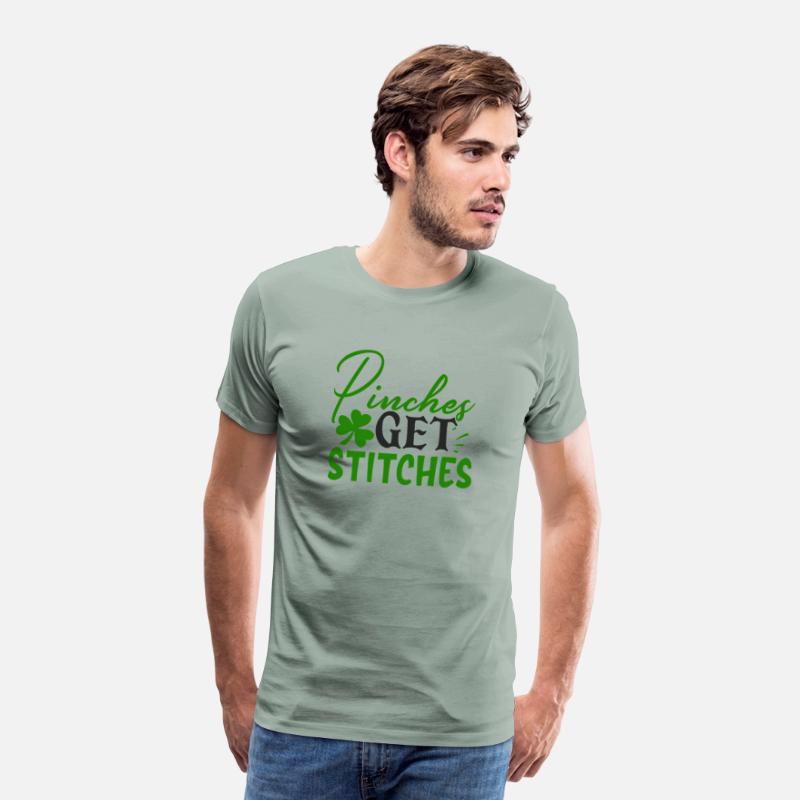 Get Stitches St Patric Shamrock