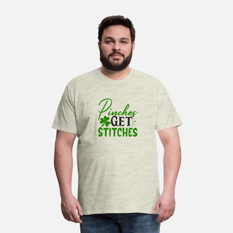 Get Stitches St Patric Shamrock