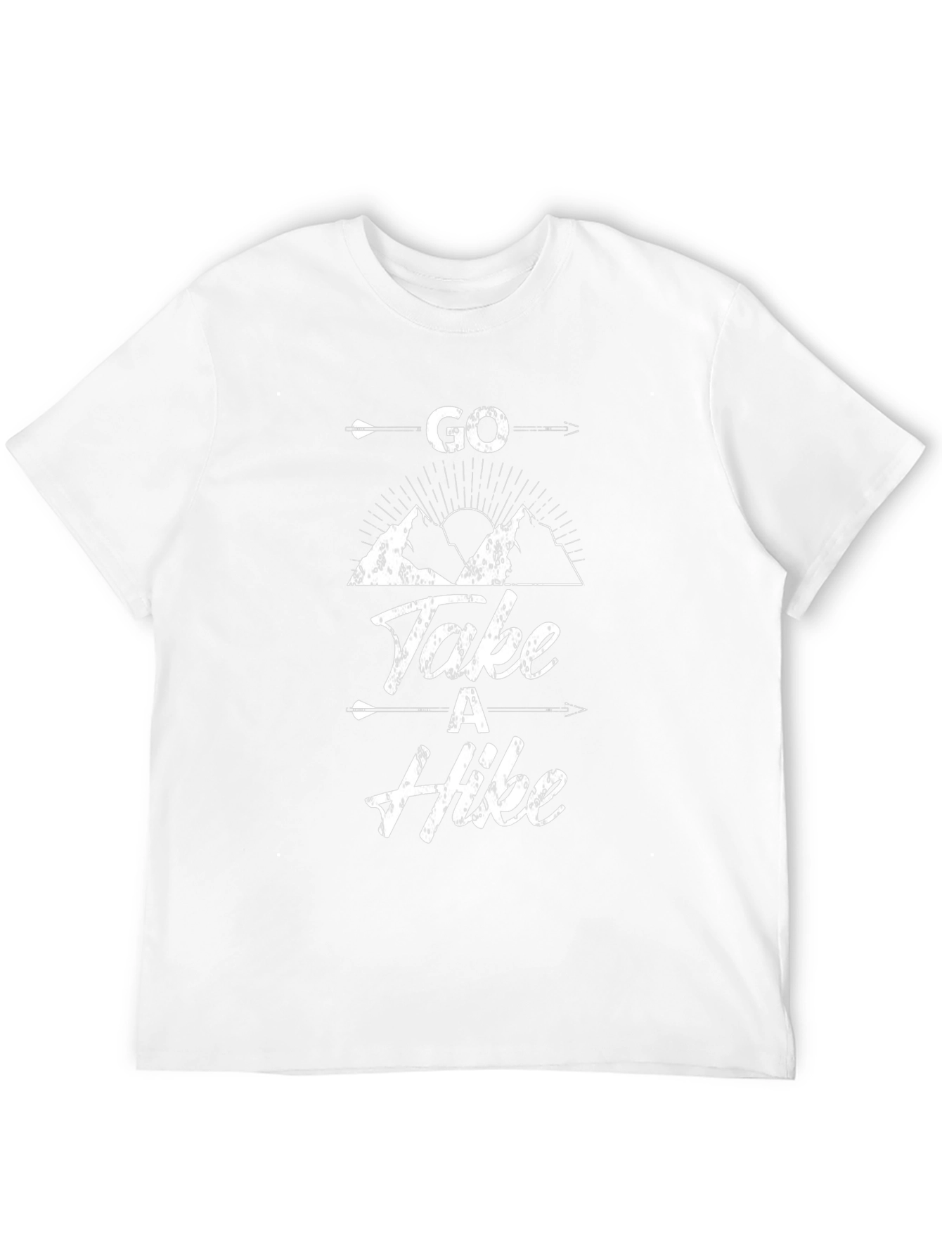 Go Take a Hike Graphic Tee - Black
