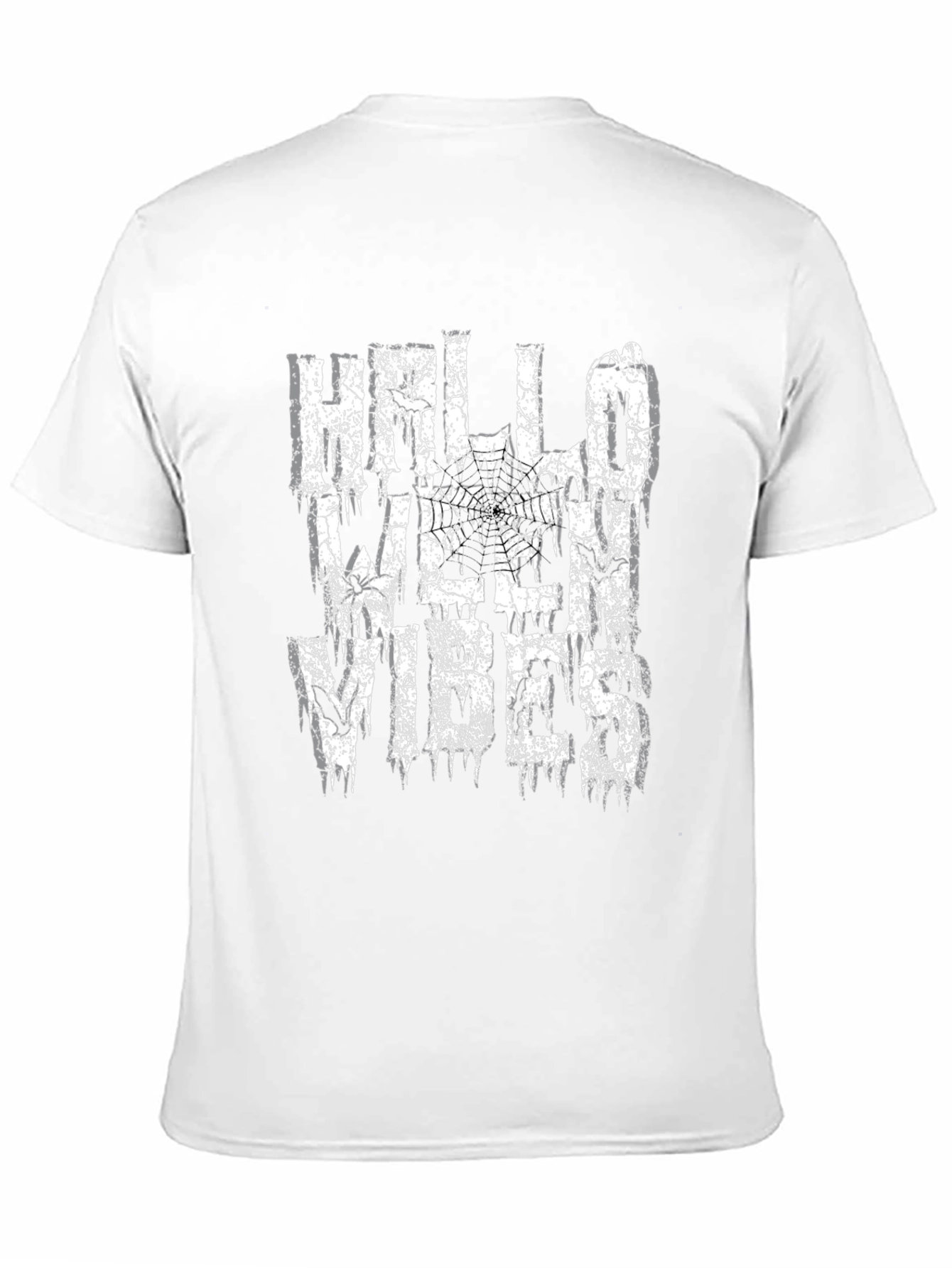 Halloween Vibes Graphic T-Shirt - Black