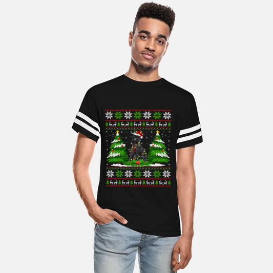 Giant Schnauzer Dog Christmas Tree Lights
