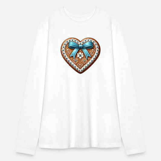Gingerbread heart: Sweet tradition and love united