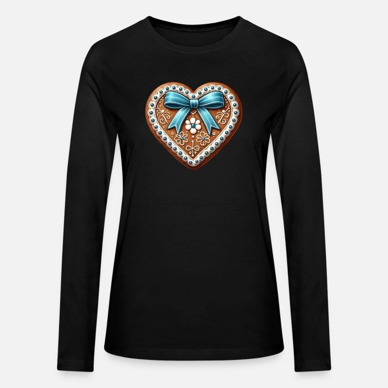 Gingerbread heart: Sweet tradition and love united