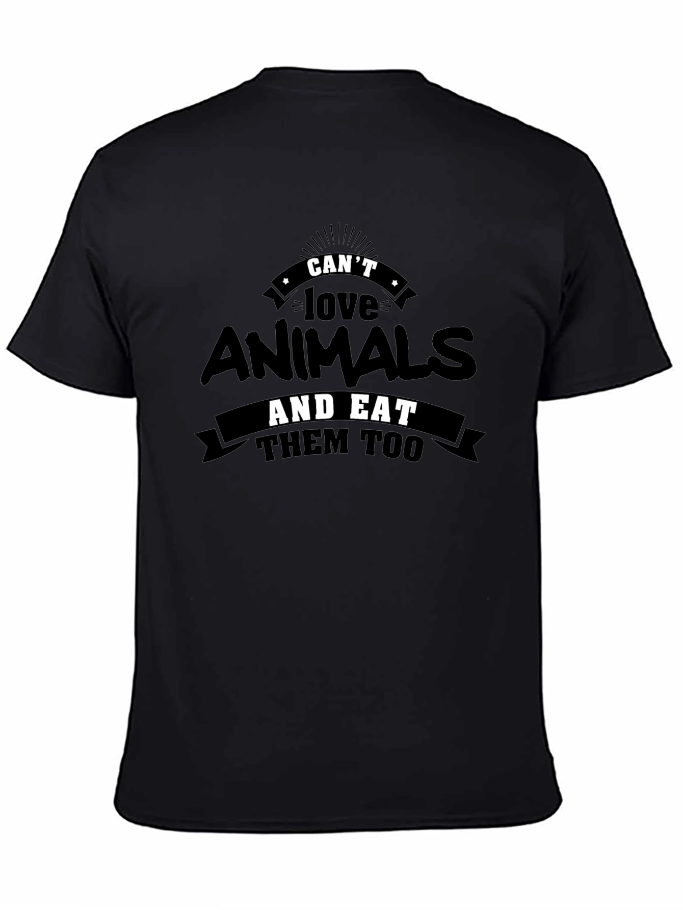 Animal Lover Graphic Tee - Vegan Statement T-Shirt