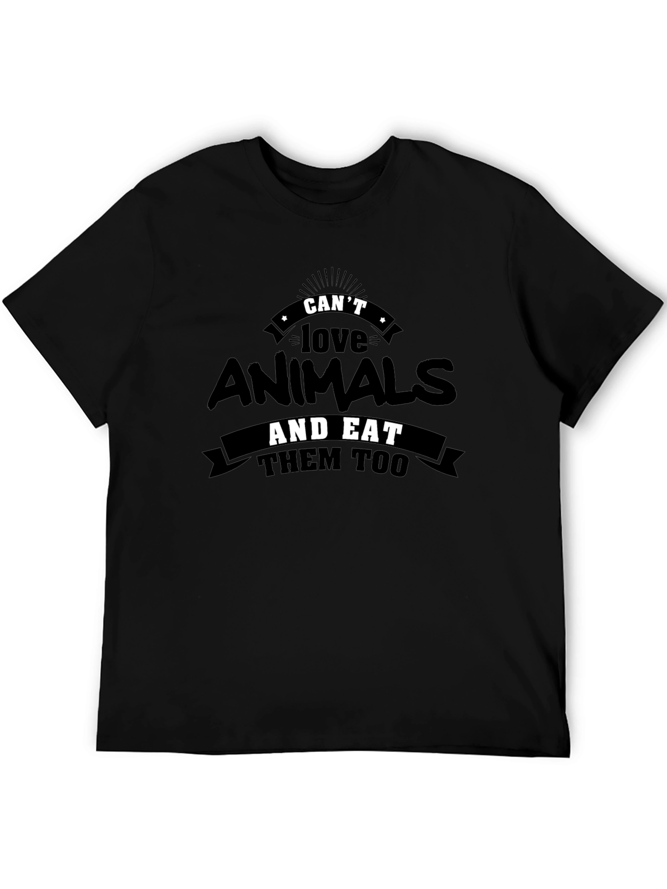 Animal Lover Graphic Tee - Vegan Statement T-Shirt