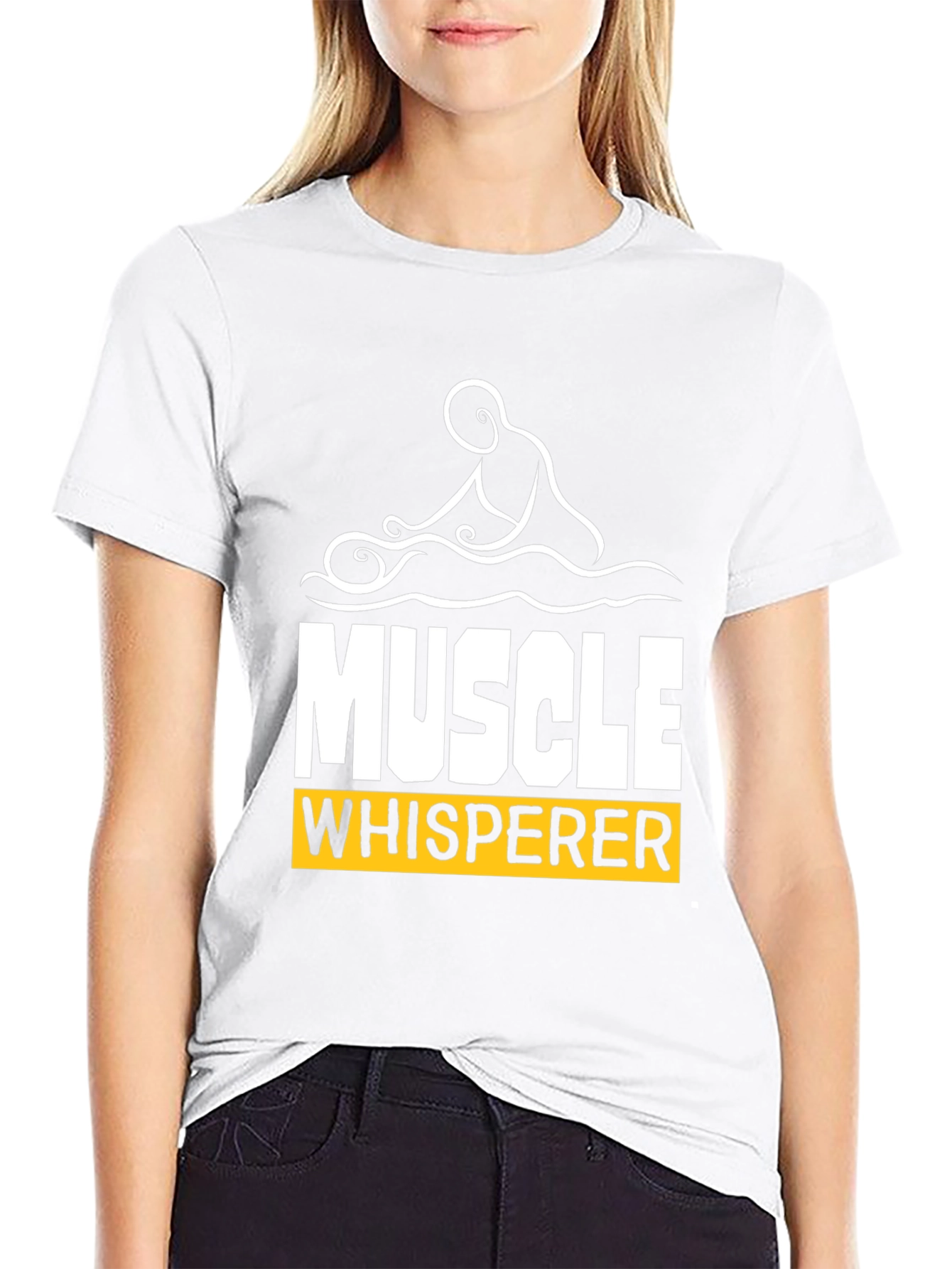 Muscle Whisperer Graphic Tee - Black