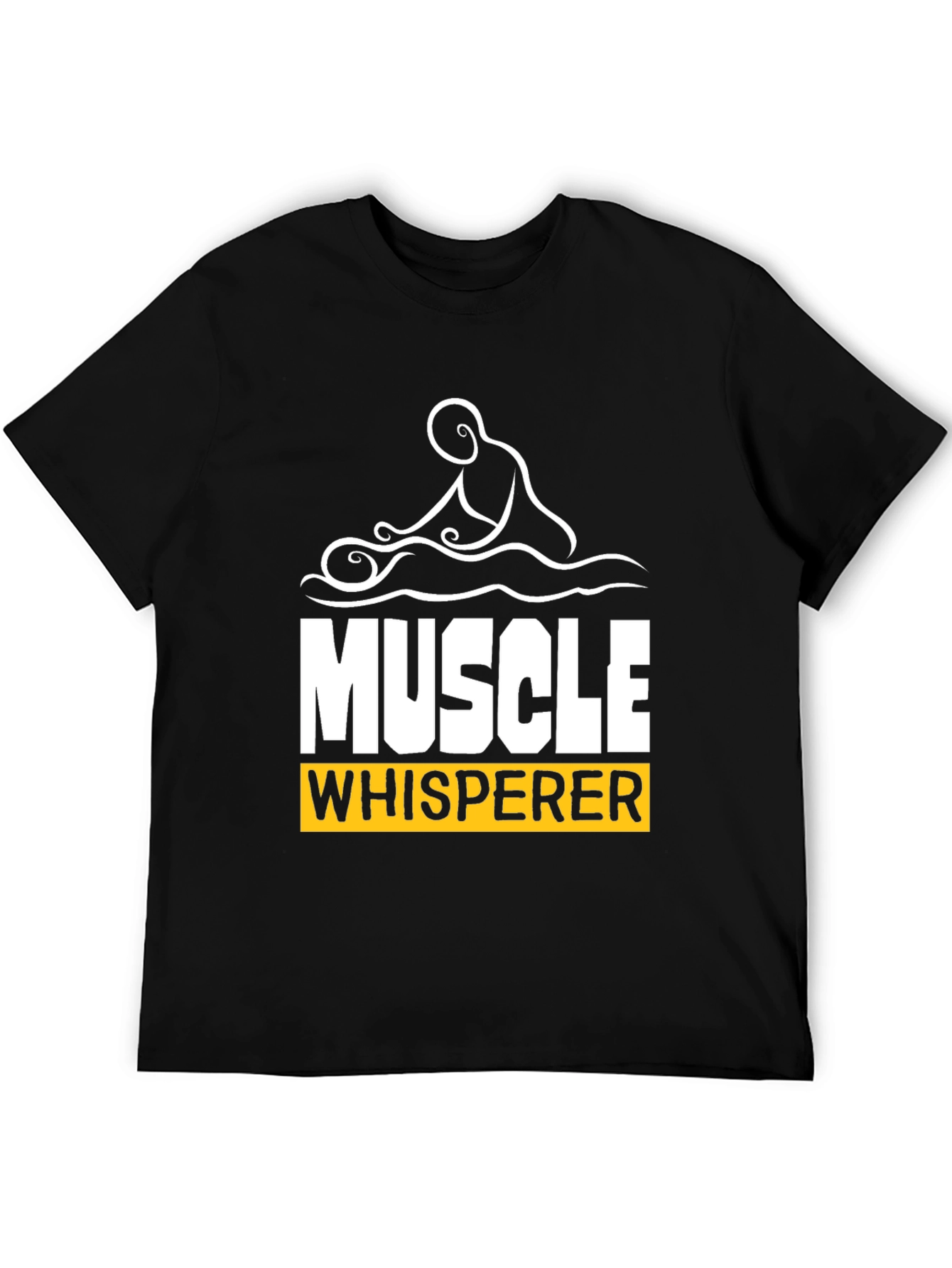 Muscle Whisperer Graphic Tee - Black