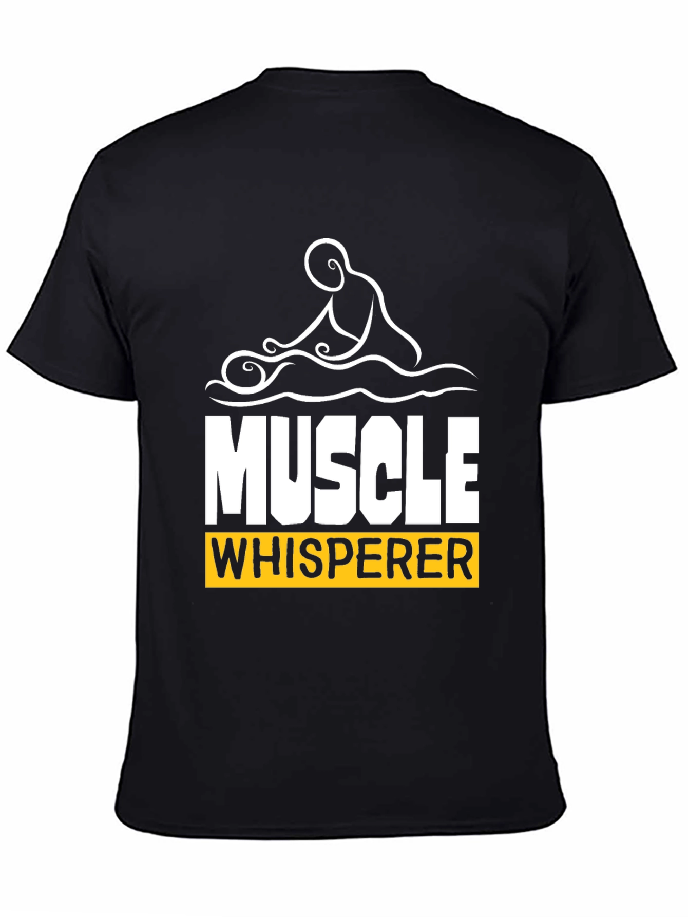 Muscle Whisperer Graphic Tee - Black