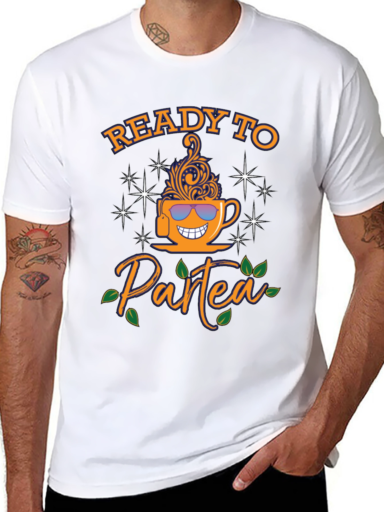 Ready to Partea Graphic T-Shirt