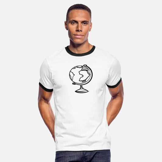 Globe Icon. Geography Teacher. Education symbol