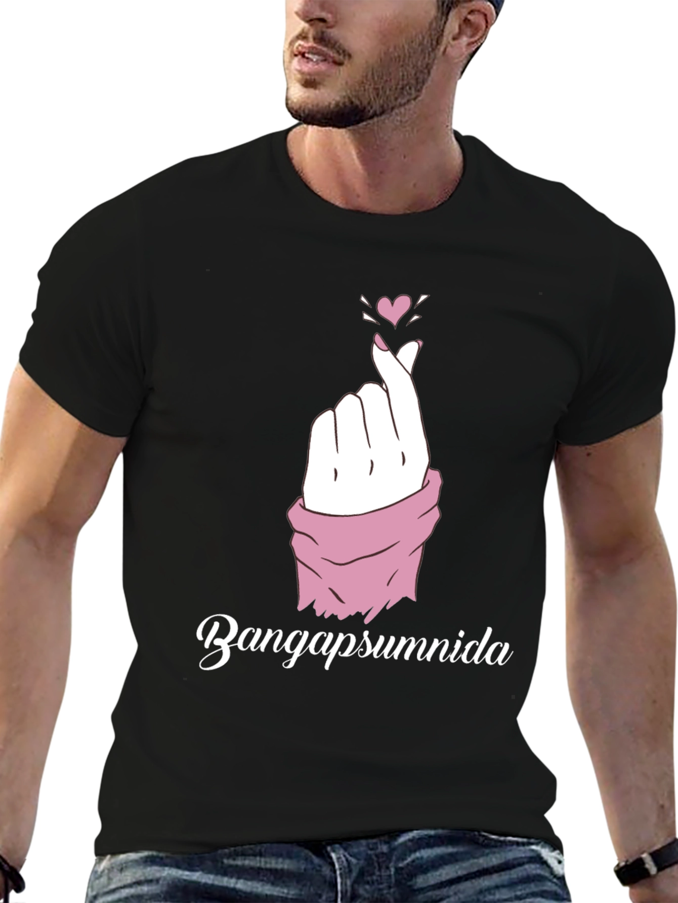 Finger Heart Bangapsumnida T-Shirt
