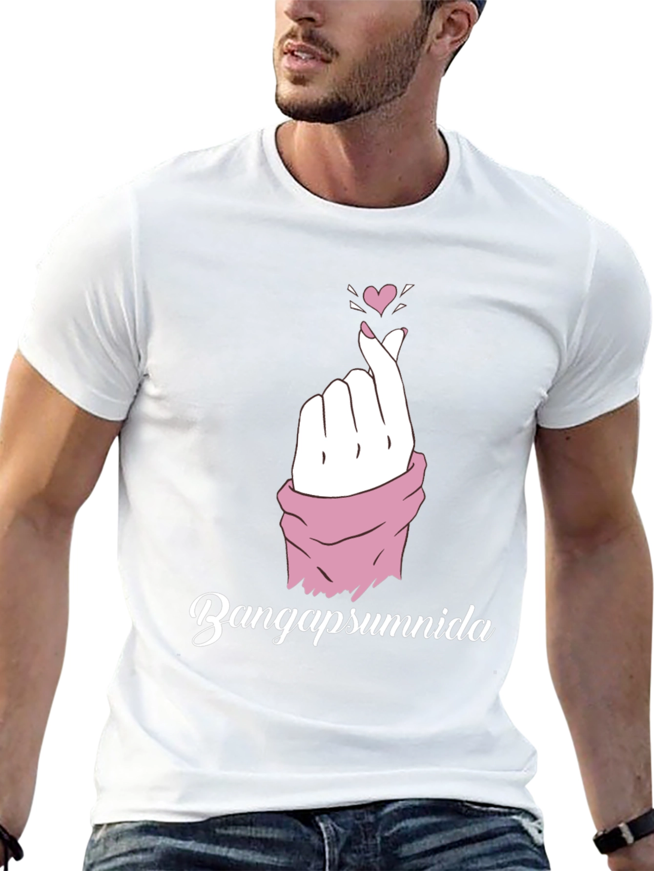 Finger Heart Bangapsumnida T-Shirt