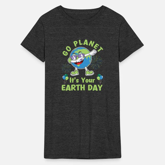 Go Planet its your Earthday - Dabbing Earth