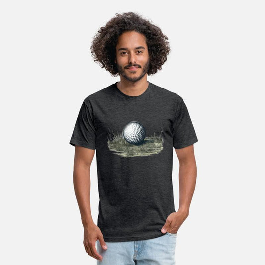 Golf ball on grass