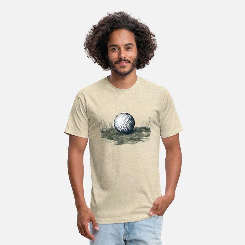 Golf ball on grass
