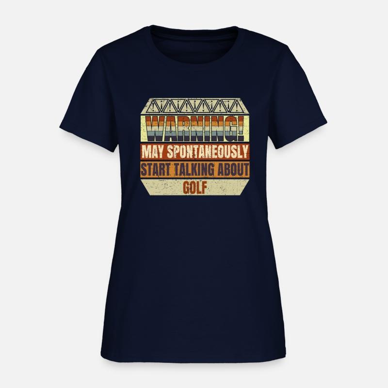 Golf Warning : May Spontaneously Start Talking Abo