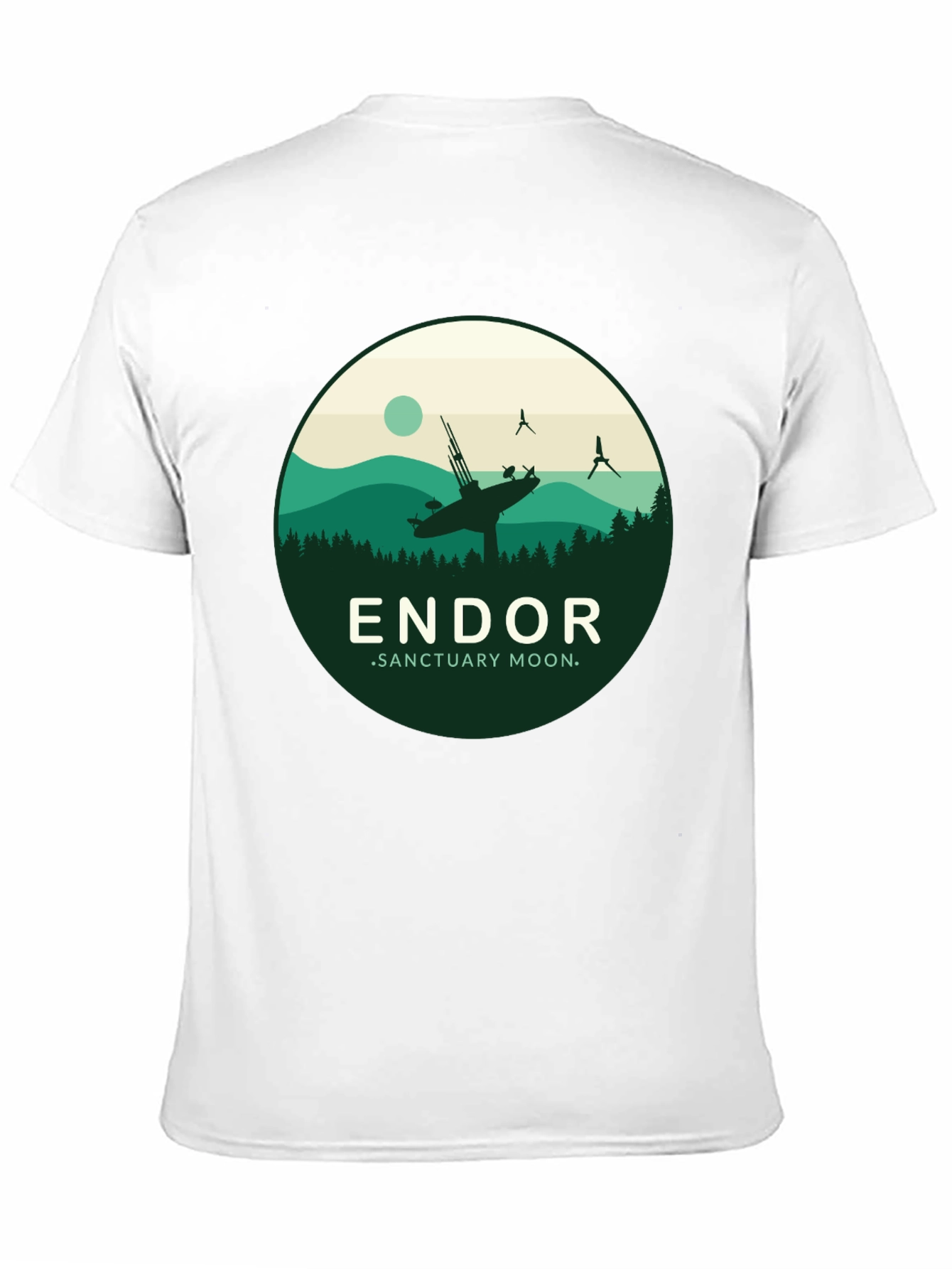 Endor Sanctuary Moon Graphic T-Shirt