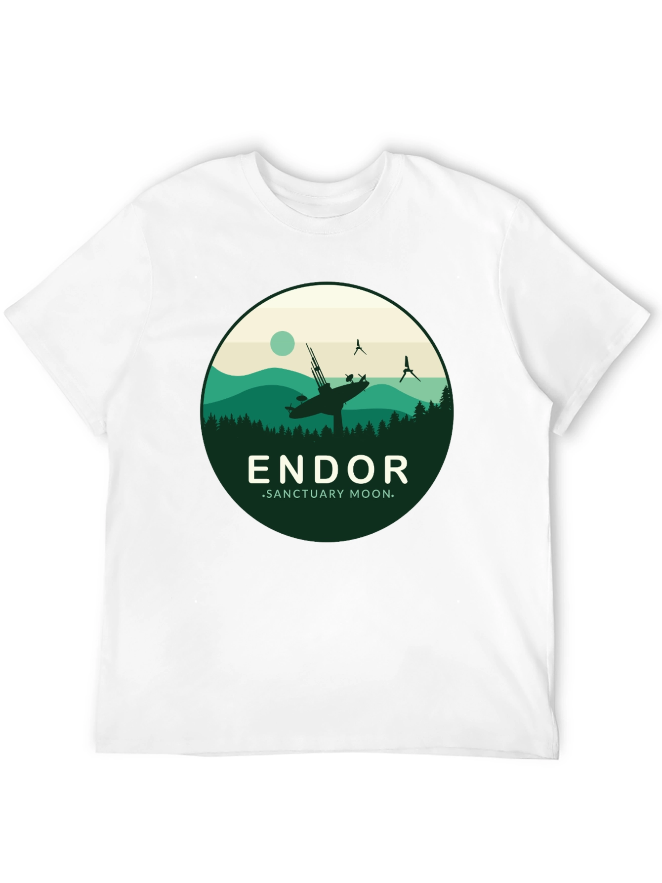 Endor Sanctuary Moon Graphic T-Shirt
