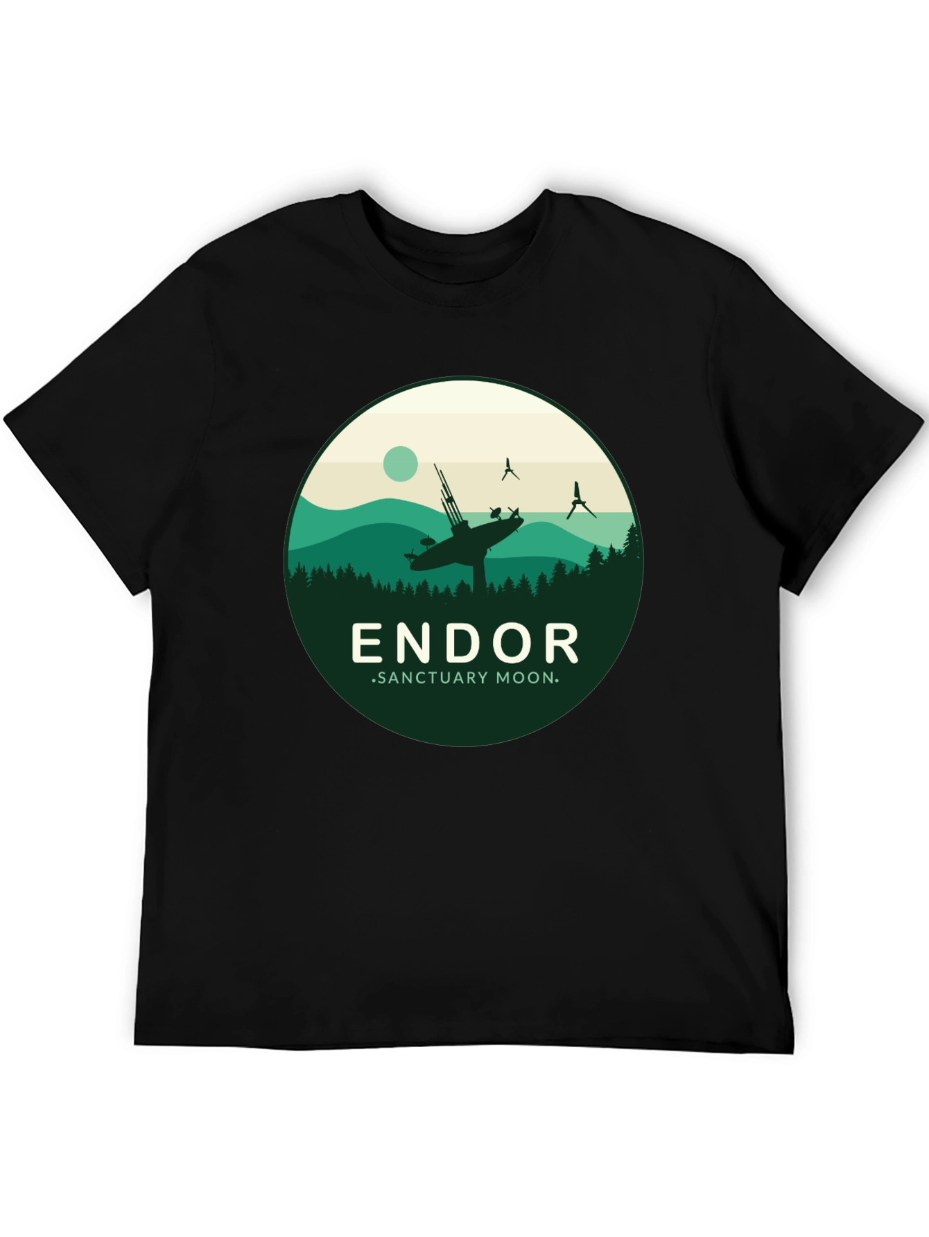 Endor Sanctuary Moon Graphic T-Shirt