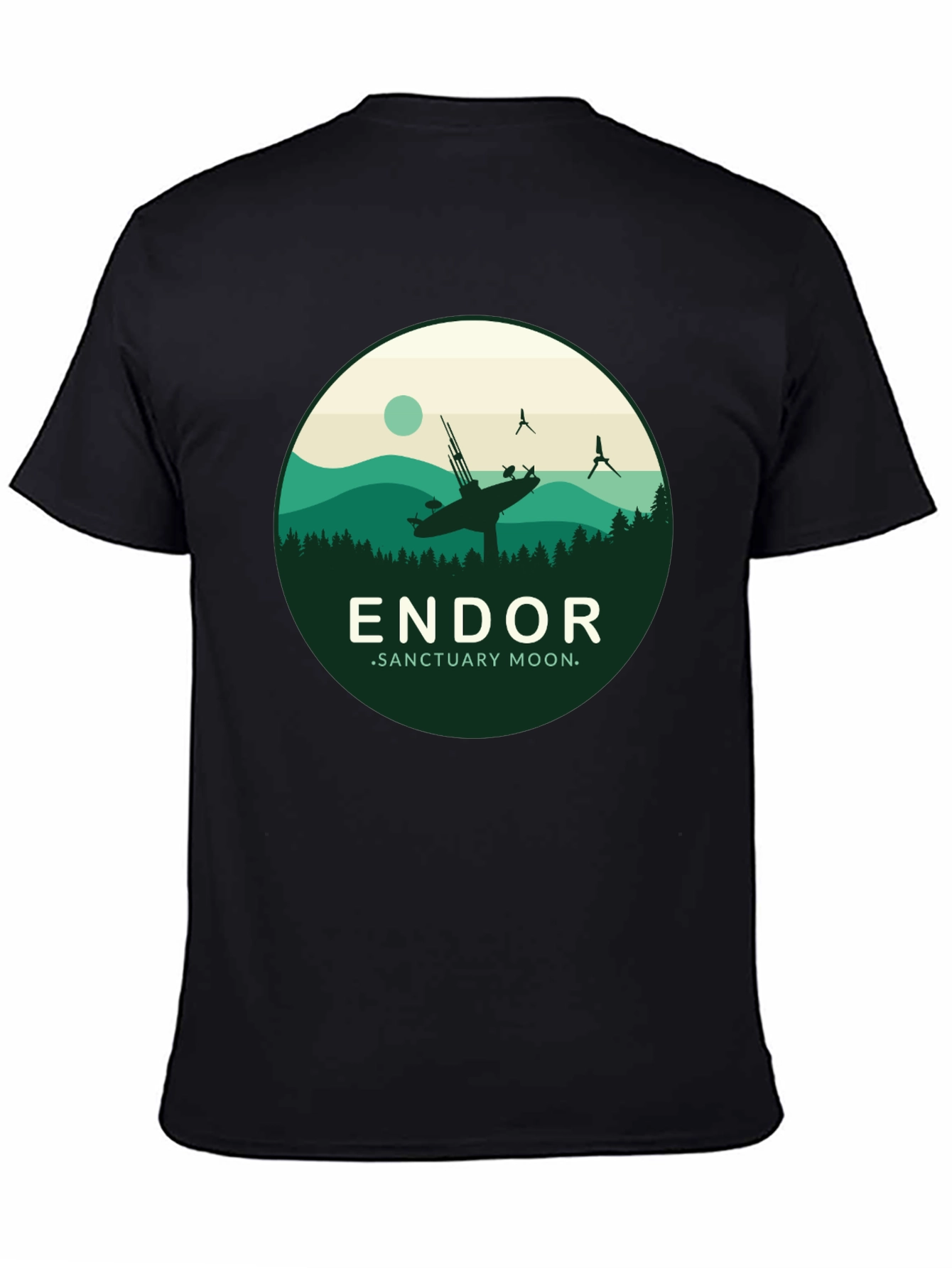 Endor Sanctuary Moon Graphic T-Shirt