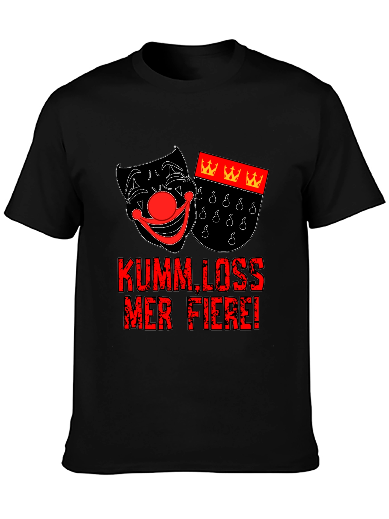 Kumm Loss Mer Fiere! Graphic Tee