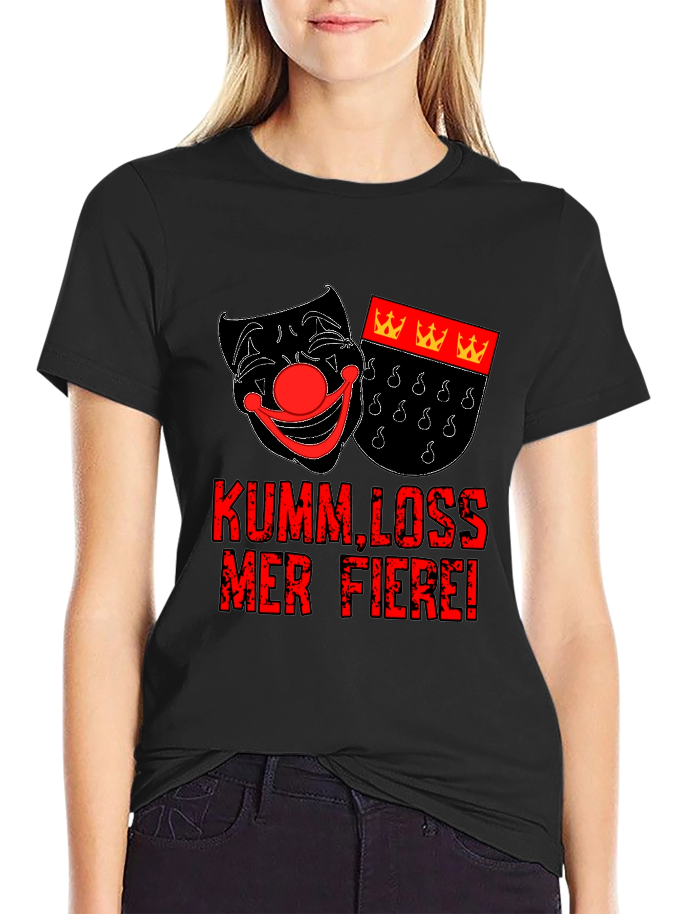 Kumm Loss Mer Fiere! Graphic Tee