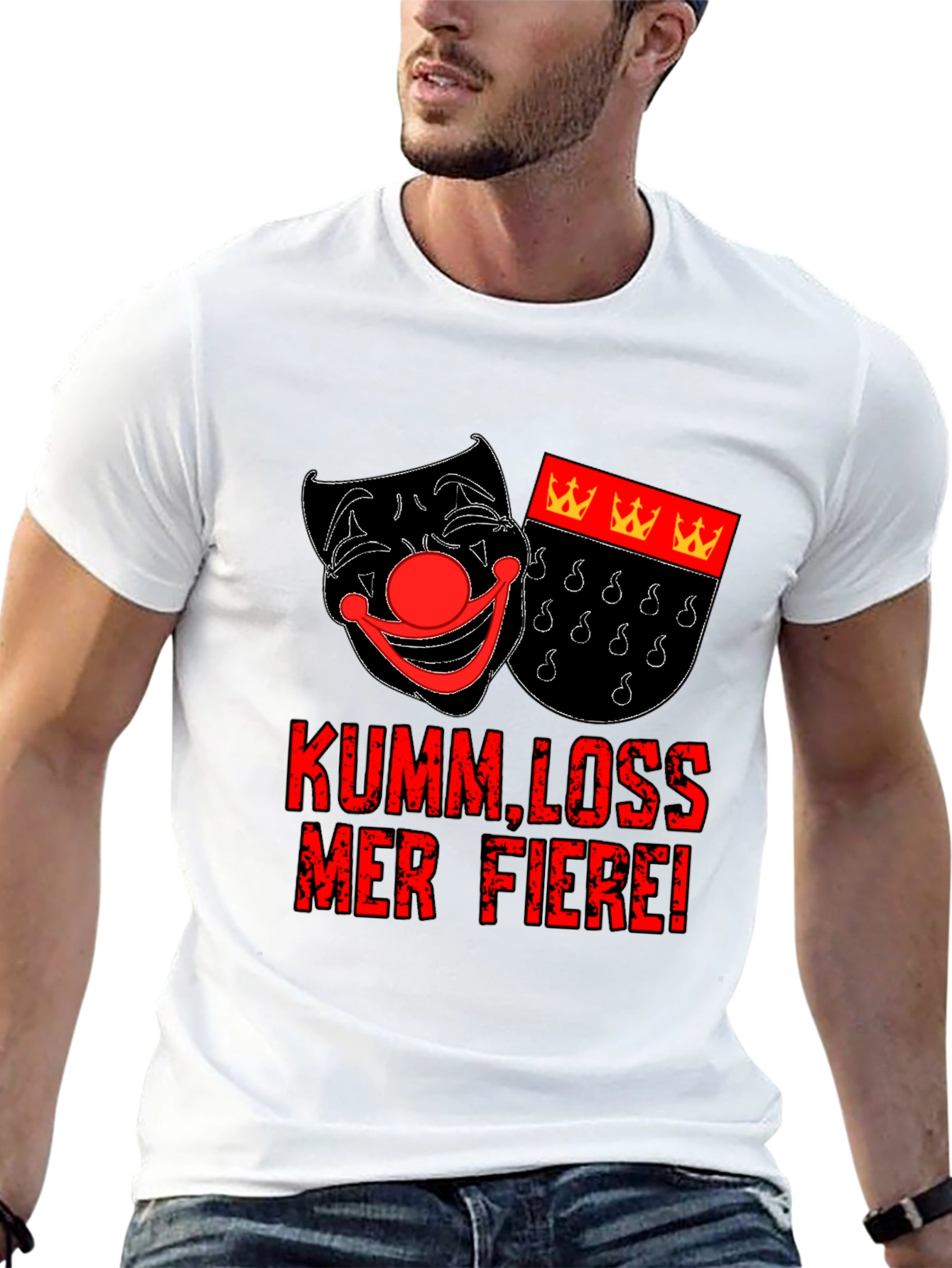 Kumm Loss Mer Fiere! Graphic Tee