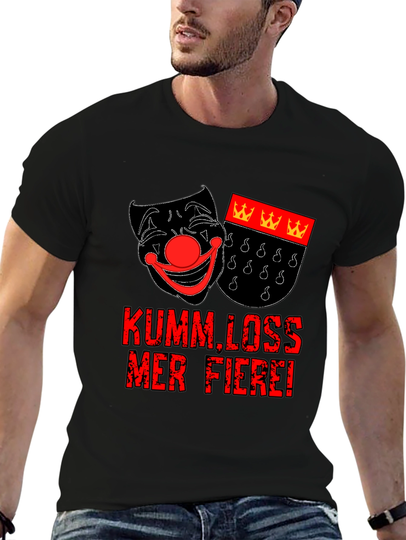Kumm Loss Mer Fiere! Graphic Tee