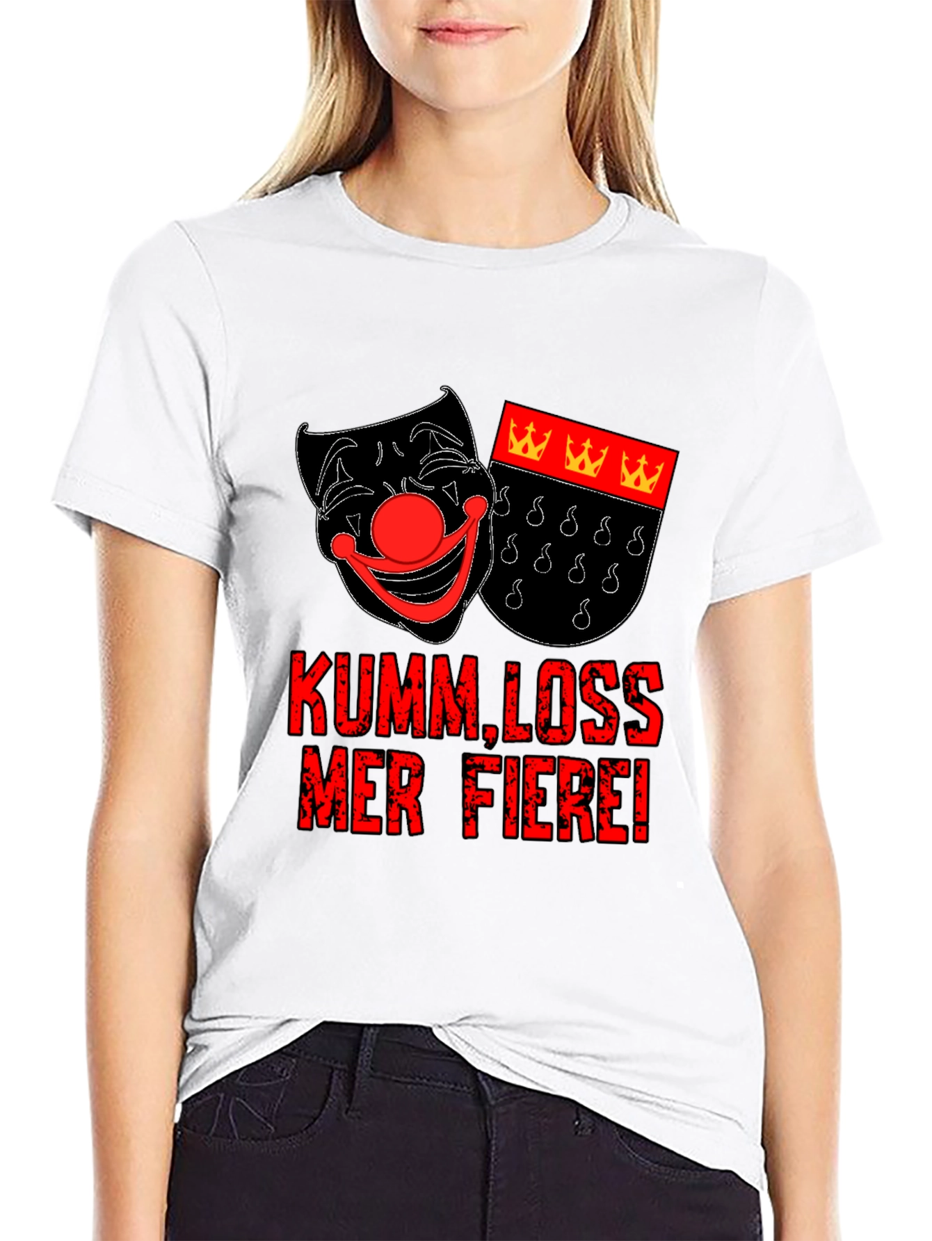 Kumm Loss Mer Fiere! Graphic Tee