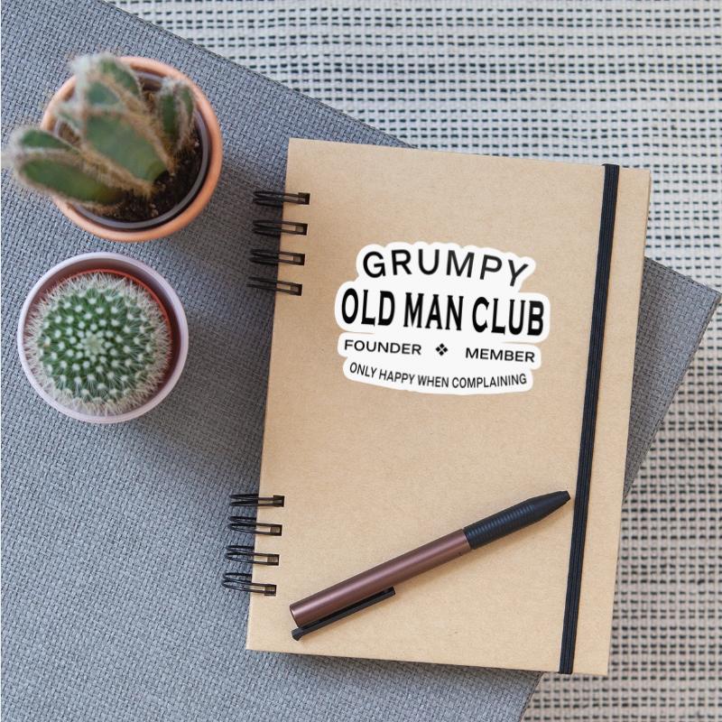 Grumpy Old Man Club - Funny