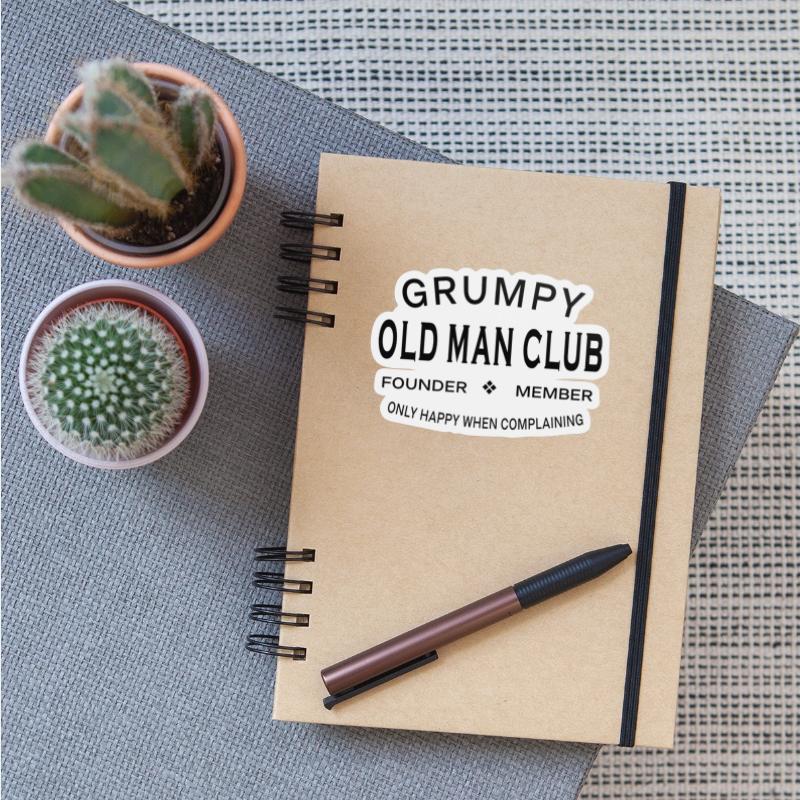 Grumpy Old Man Club - Funny