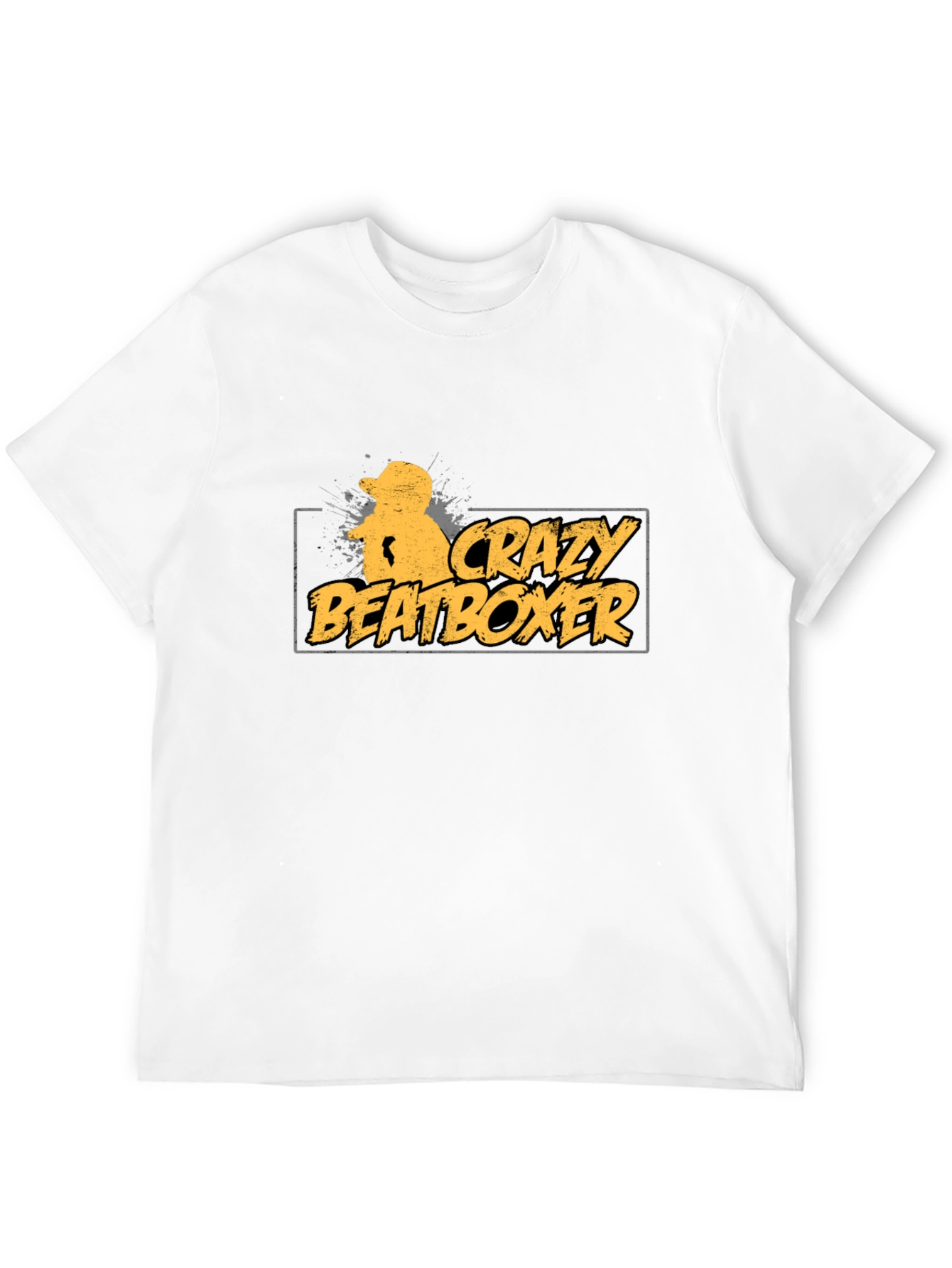 Crazy Beatboxer Black T-Shirt