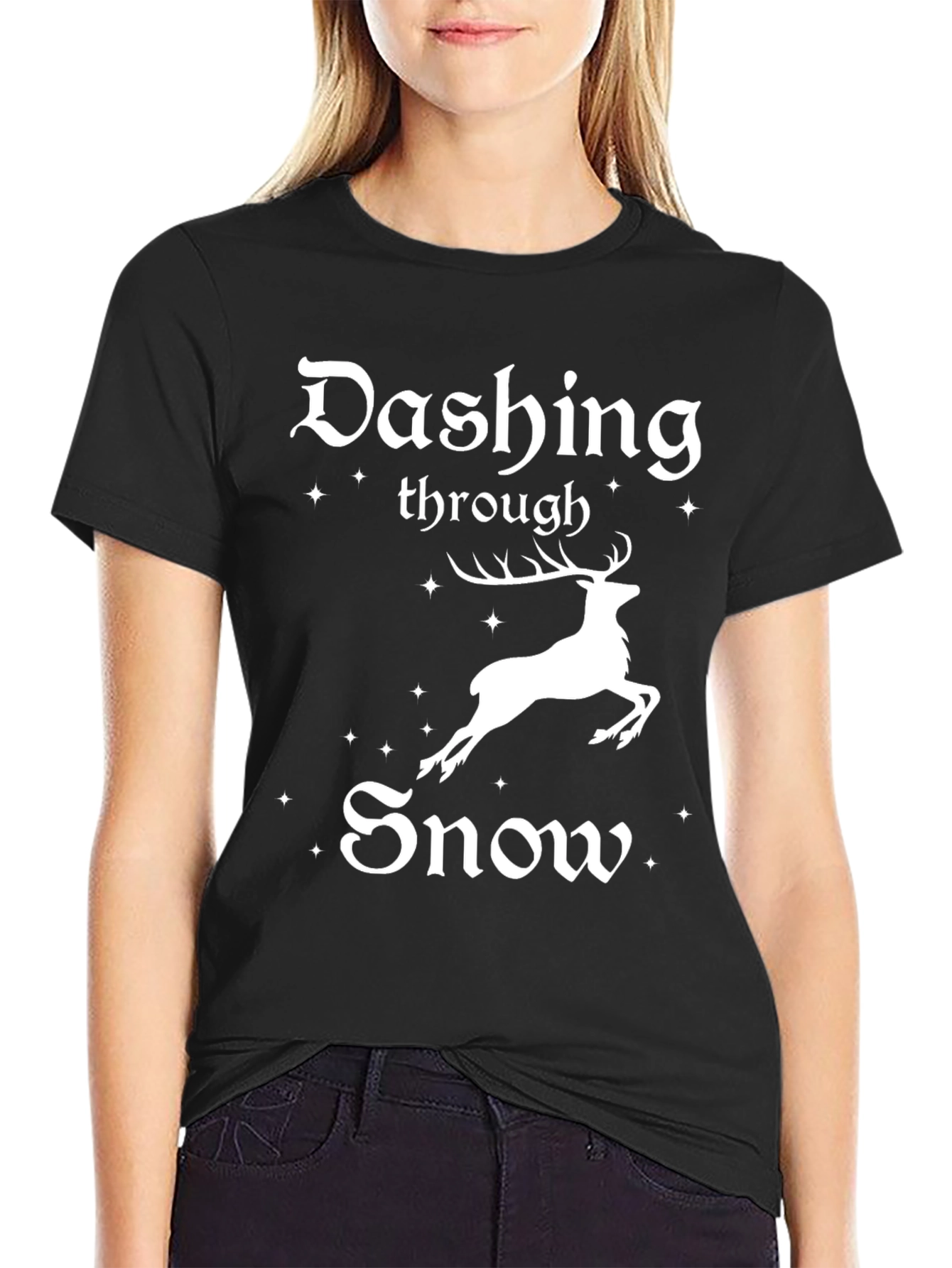 Dashing Through Snow Holiday T-Shirt