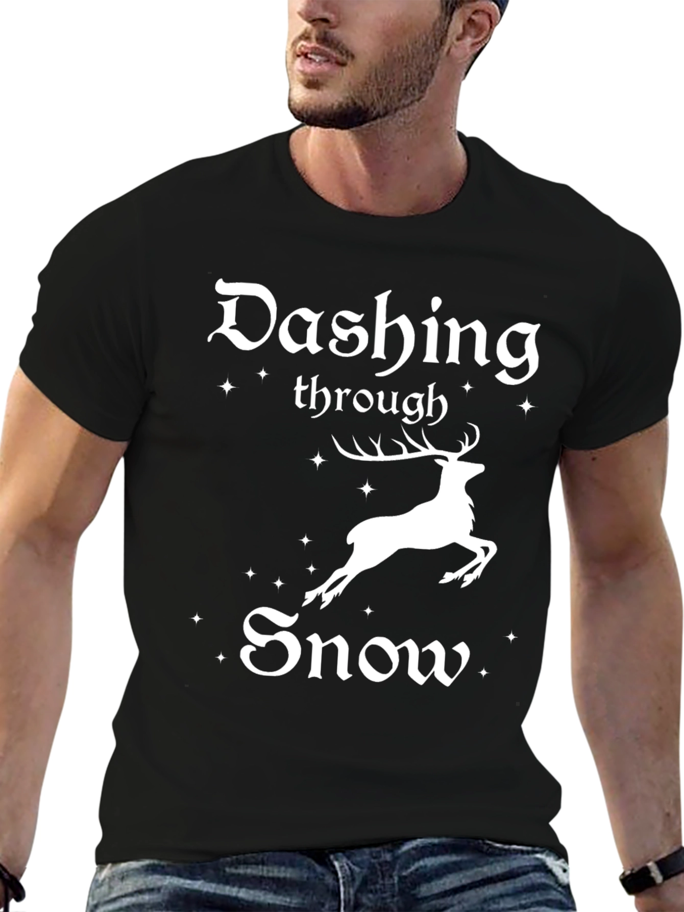 Dashing Through Snow Holiday T-Shirt