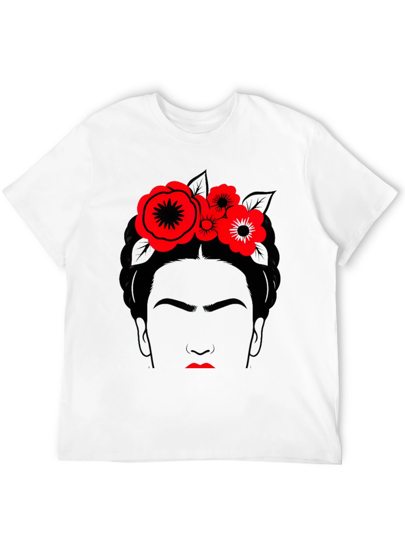 Frida Kahlo Graphic T-Shirt - Black Cotton Tee