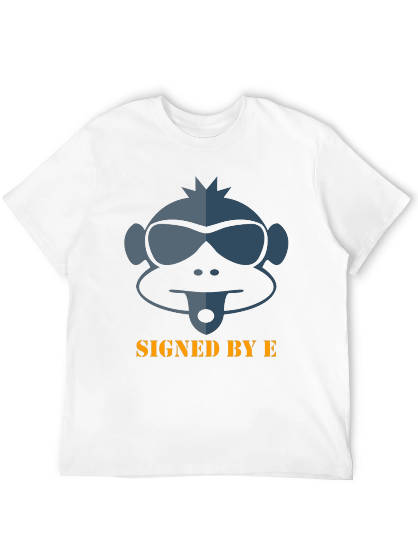 Cool Monkey Graphic T-Shirt - Signed By E