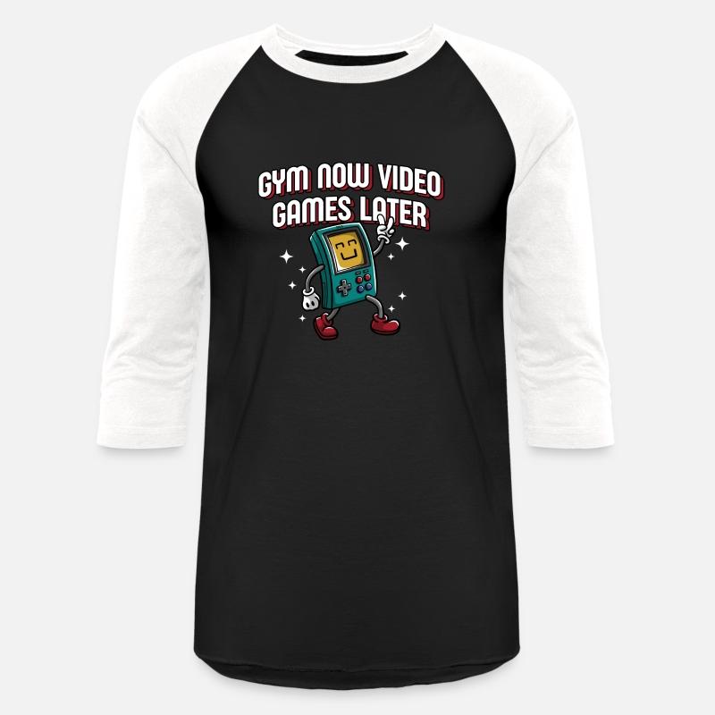 Gym Now Video Games Later Funny Gamer Humor Gaming