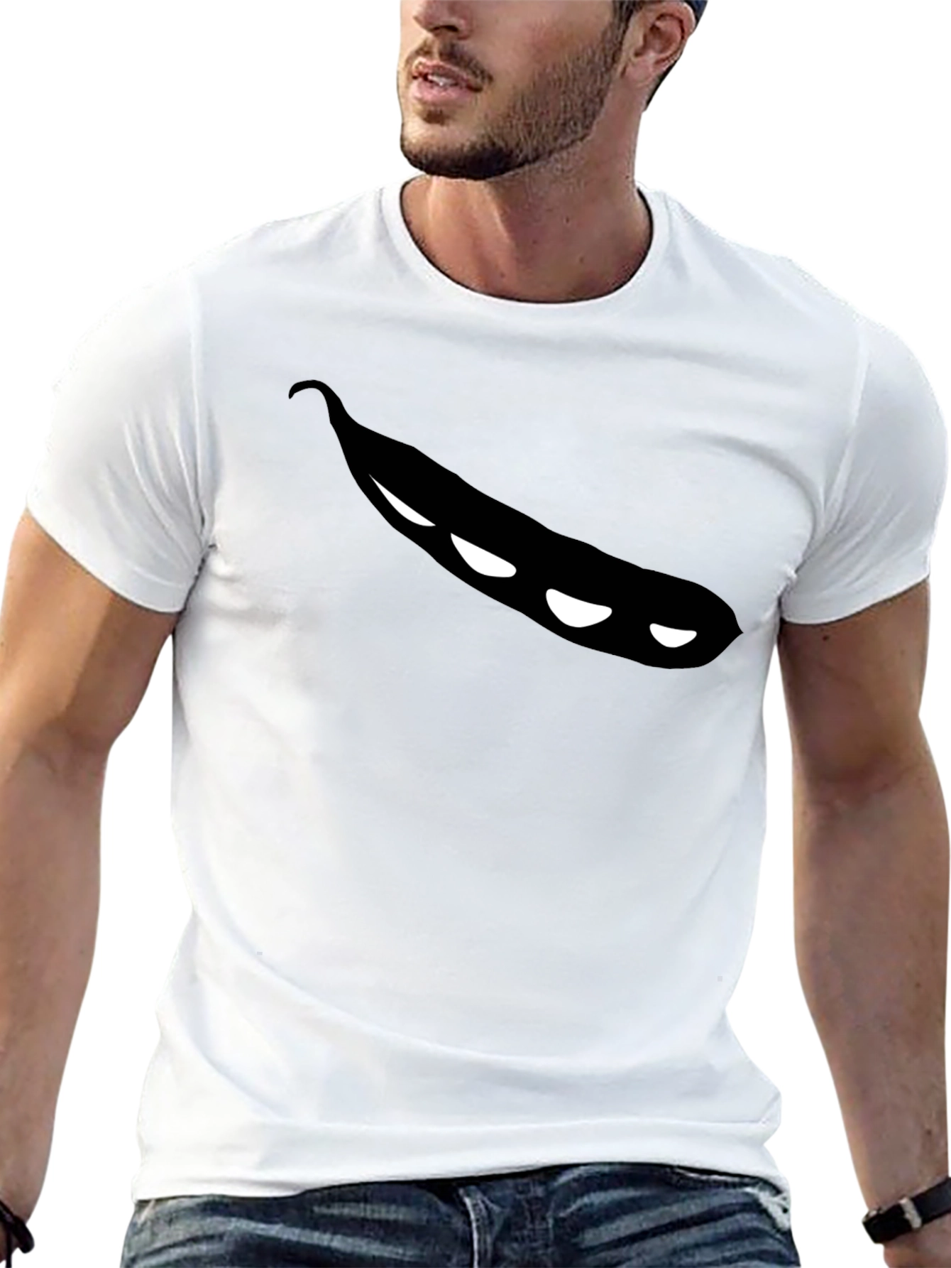 Cool Bean Graphic T-Shirt - Mens Black Tee
