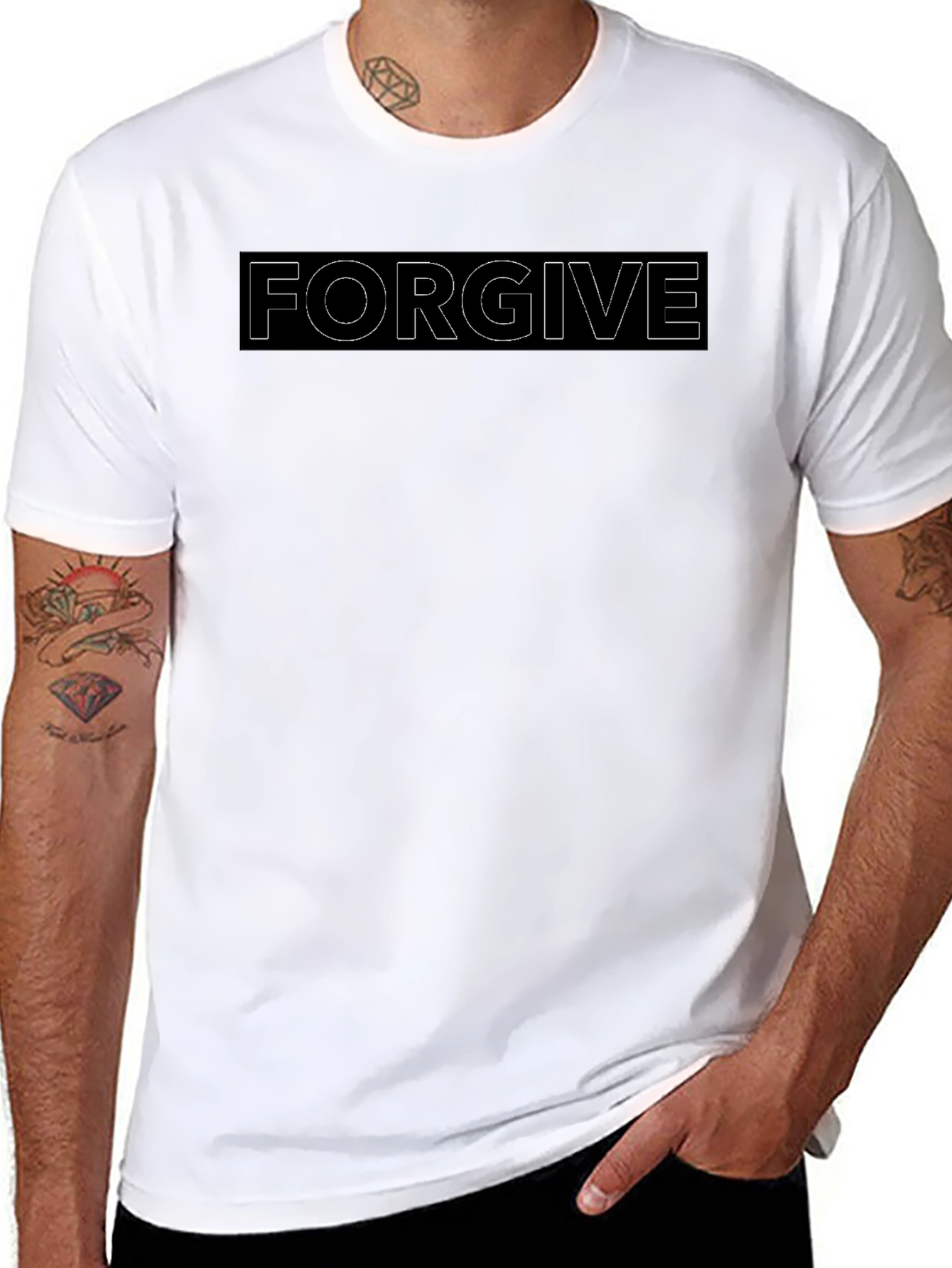 Forgive Graphic Tee - Casual Comfort