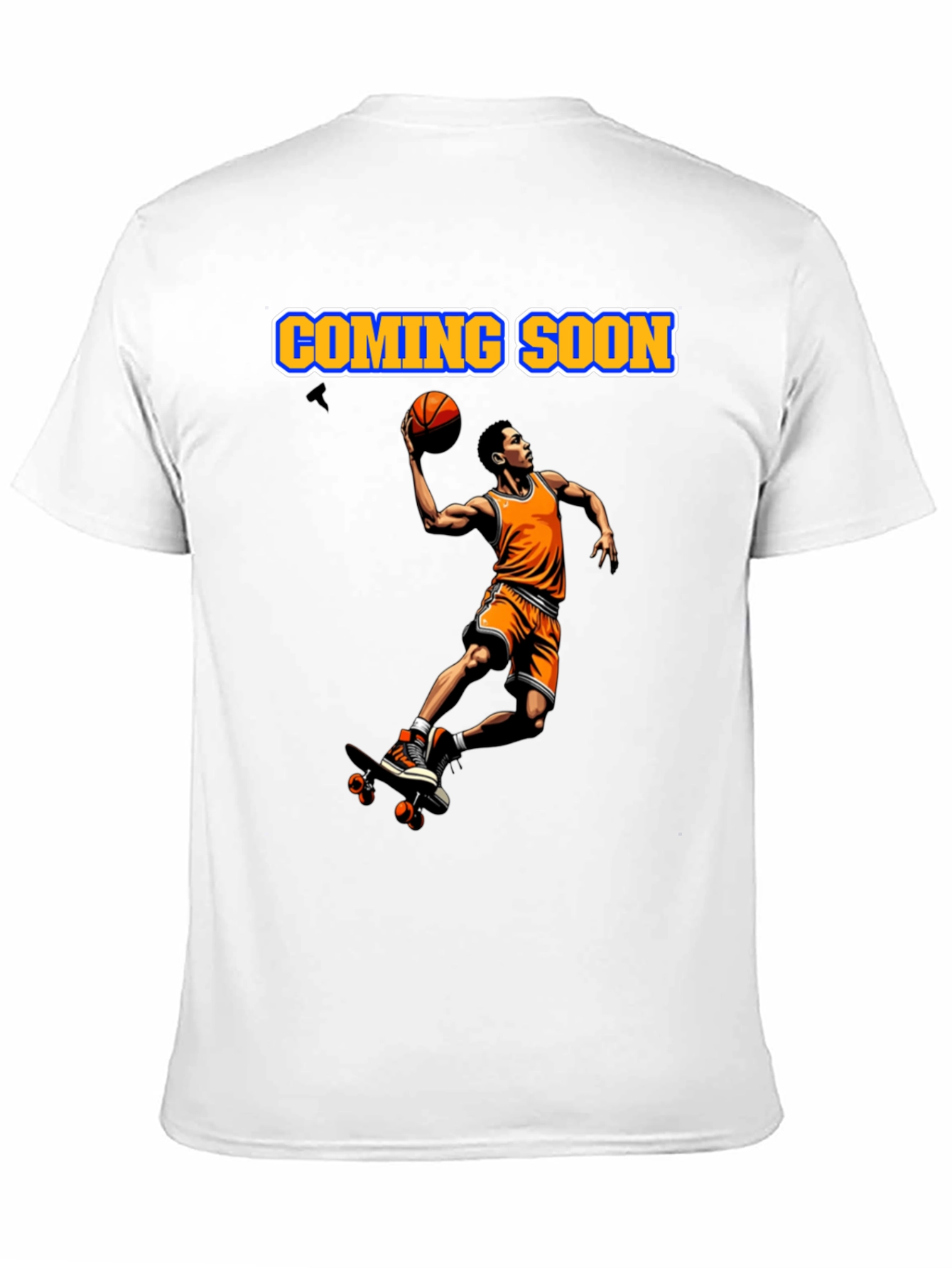 Coming Soon Basketball Skateboard T-Shirt