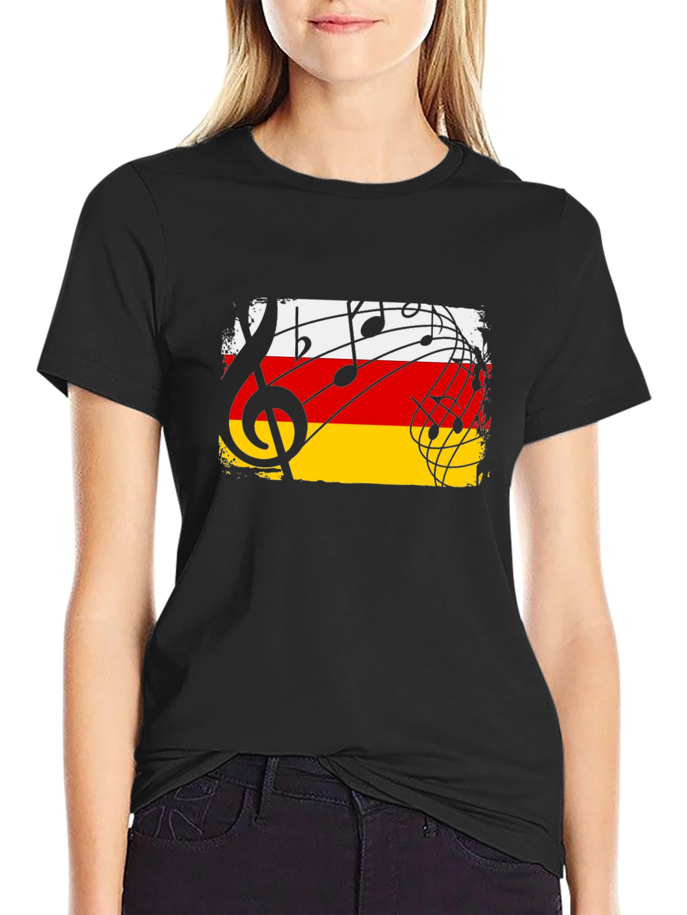 Musical Flag T-Shirt - German Style