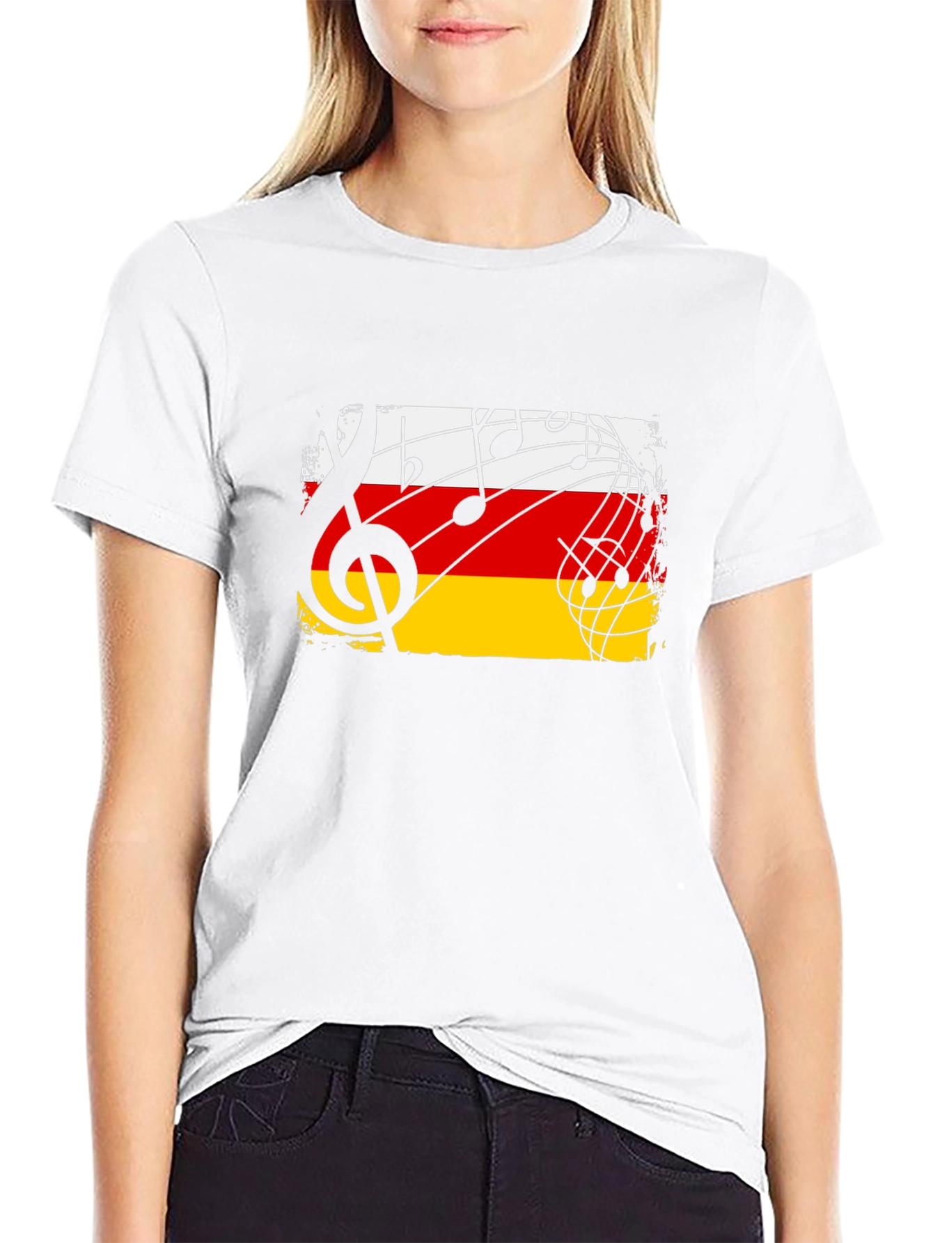Musical Flag T-Shirt - German Style