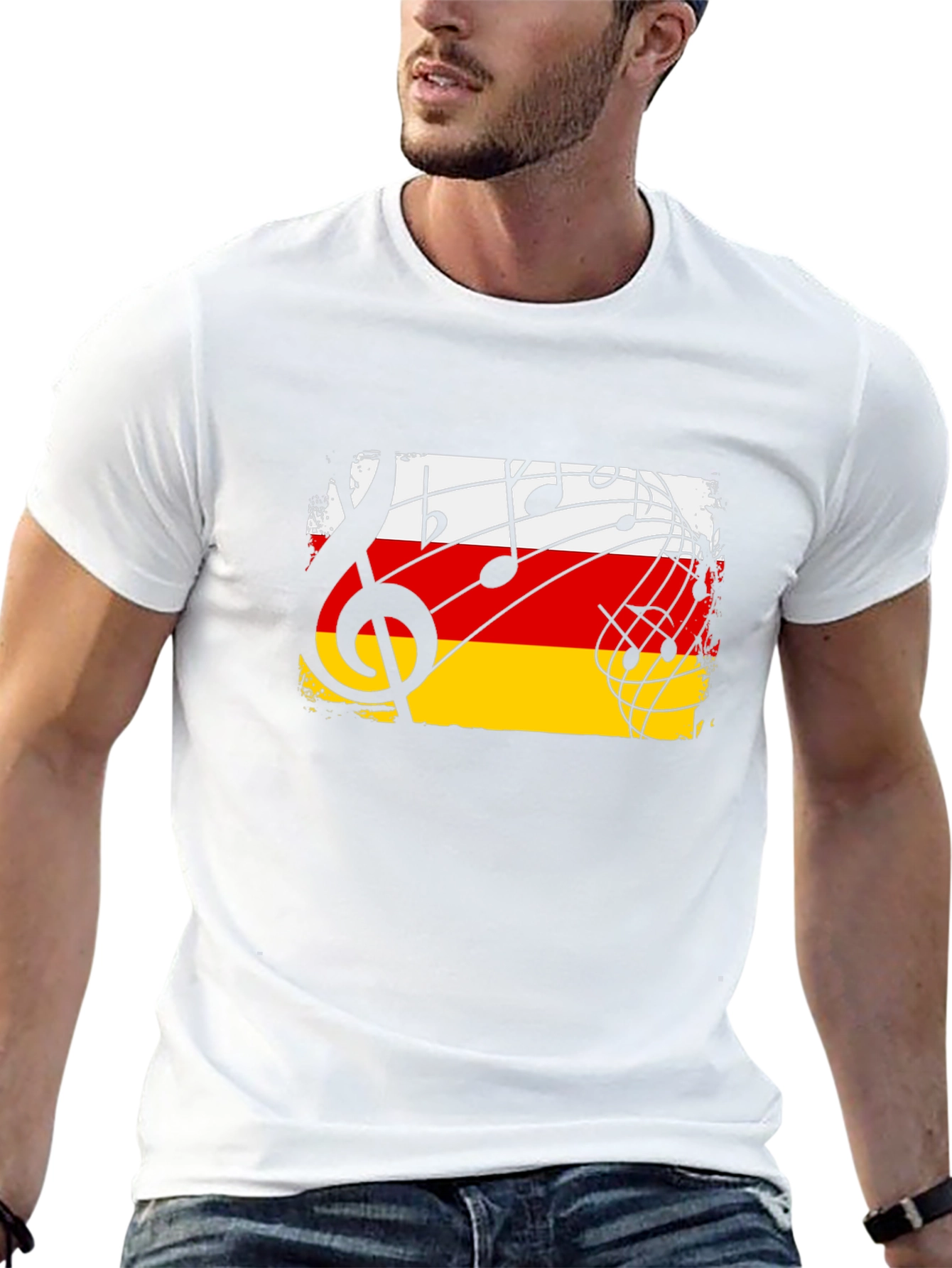 Musical Flag T-Shirt - German Style